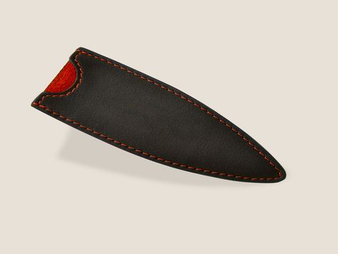Leder-Etui Deejo 27g, mocca