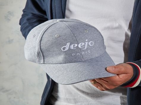 Deejo baseball Caps, Grau