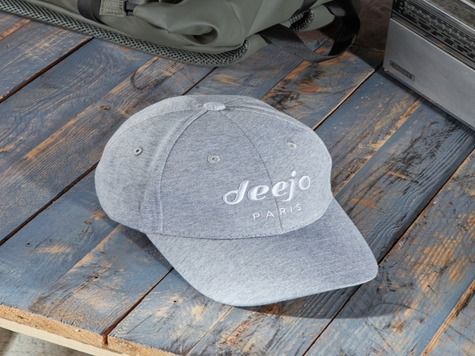 Deejo baseball Caps, Grau